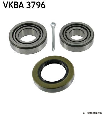 Kit de roulements de roue SKF VKBA3796
