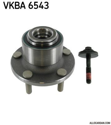 Kit de roulements de roue SKF VKBA6543
