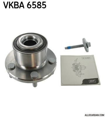 Kit de roulements de roue SKF VKBA6585