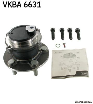 Kit de roulements de roue SKF VKBA6631