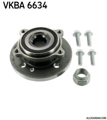 Kit de roulements de roue SKF VKBA6634