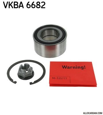 Kit de roulements de roue SKF VKBA6682