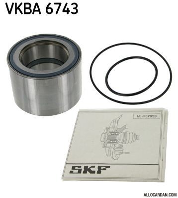 Kit de roulements de roue SKF VKBA6743