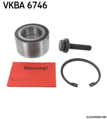 Kit de roulements de roue SKF VKBA6746