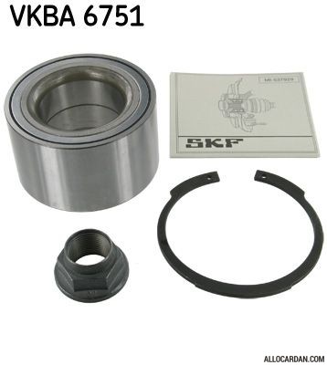 Kit de roulements de roue SKF VKBA6751