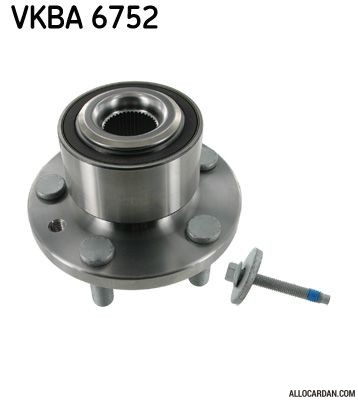 Kit de roulements de roue SKF VKBA6752