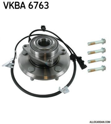 Kit de roulements de roue SKF VKBA6763