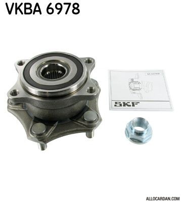 Kit de roulements de roue SKF VKBA6978