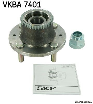Kit de roulements de roue SKF VKBA7401