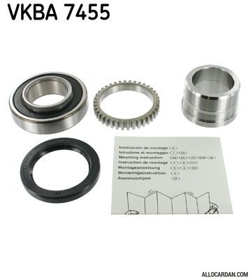 Kit de roulements de roue SKF VKBA7455